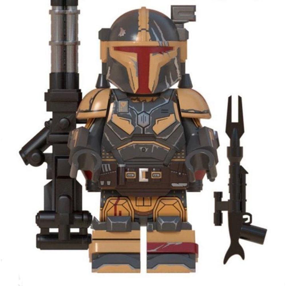 Boneco Blocos De Montar Star Wars Heavy Infantry Mandalorian