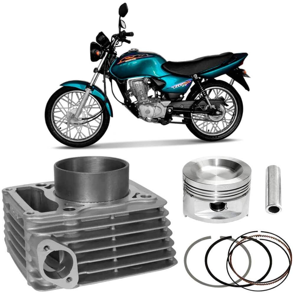 Kit Motor Cilindro Moto Cg 125 Titan 1988 A 2005