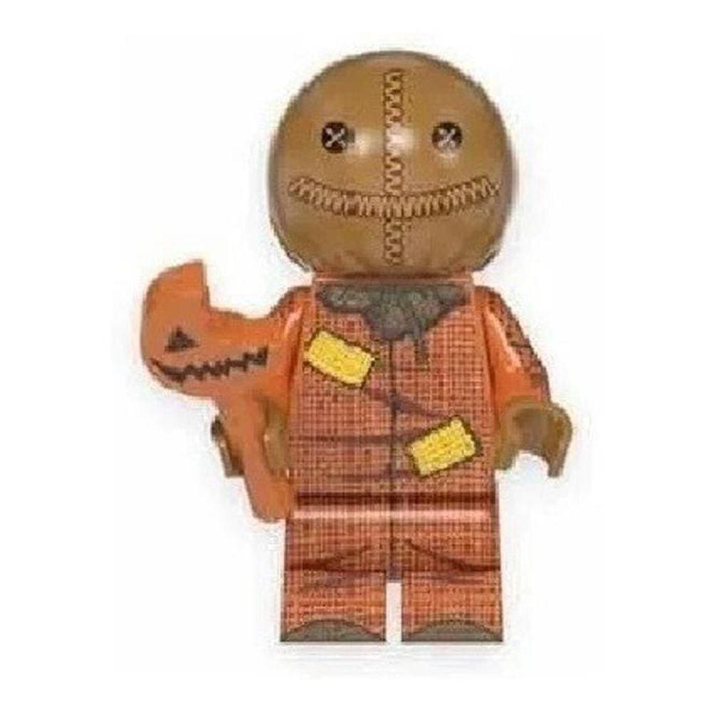 Boneco Blocos De Montar Terror Sam Doces Ou Travessuras