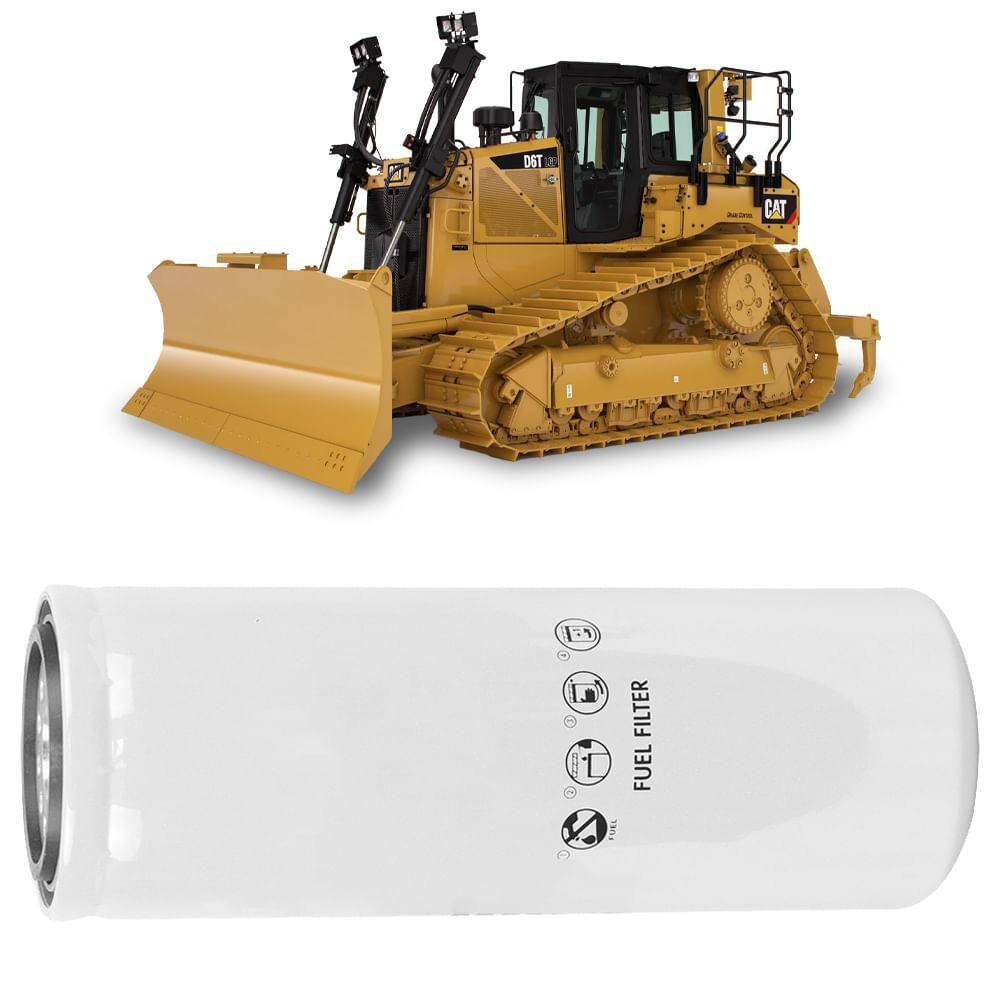 Filtro Combustível Caterpillar 621 966K AD55 Tecfil PSC748