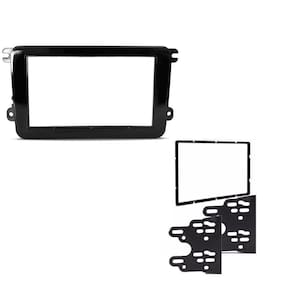 Moldura 2 Din Dvd Gol G7 Amarok Jetta e Tiguan 07 a 10