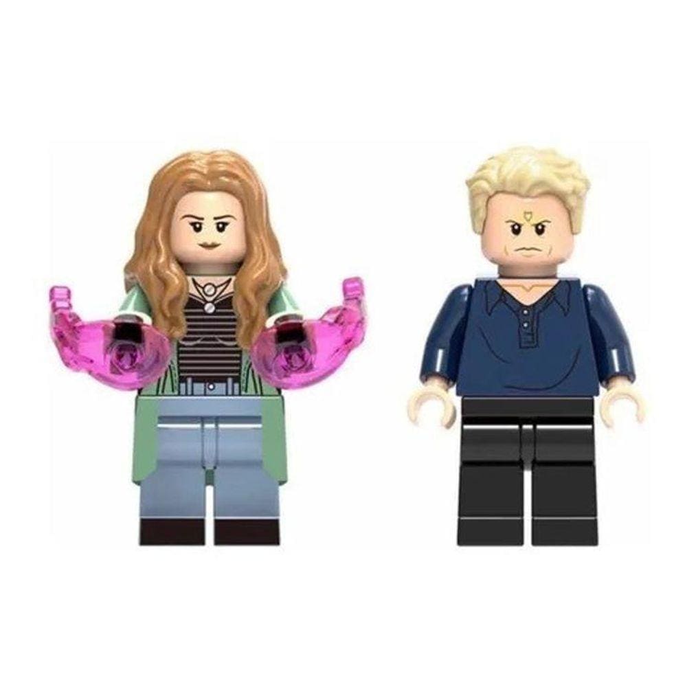 Boneco Blocos De Montar Wandavision Feiticeira Visão