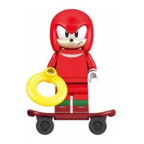 Blocos De Montar Knuckles Skate Sonic The Hedgehog