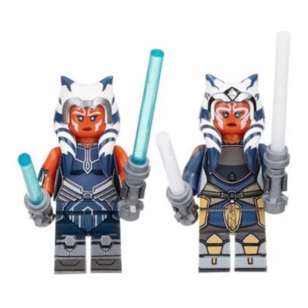 Ahsoka Tano Mandalorian Star Wars Bonecos Blocos De Montar