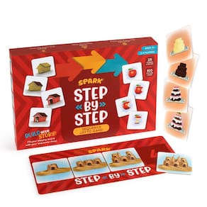 Jogo de tabuleiro SPARK INNOVATIONS Sequence para crianças com cartas