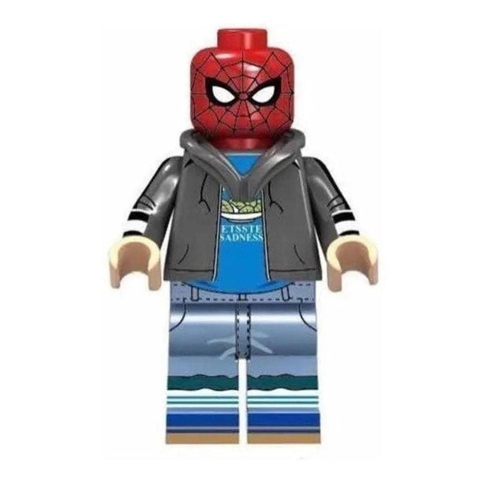 Boneco Blocos De Montar Homem Aranha Peter Parker Spiderman