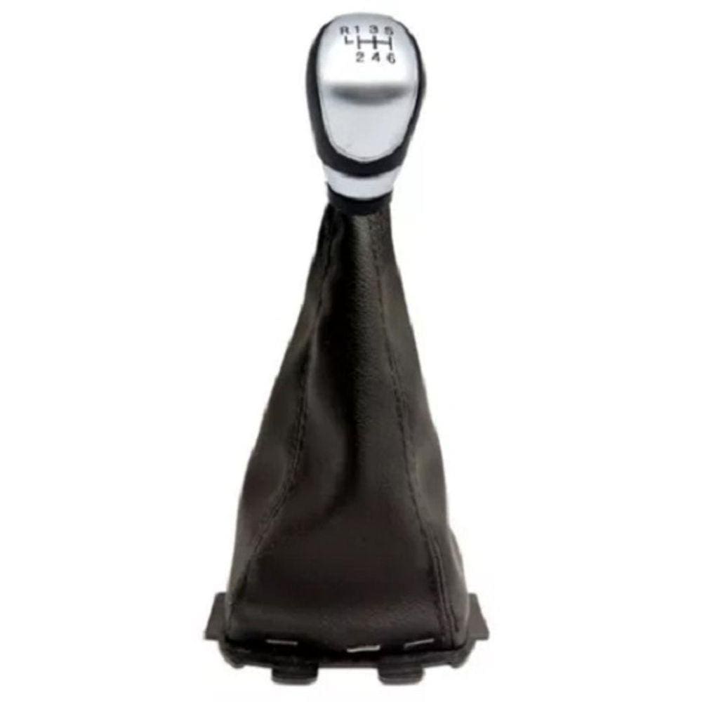 Coifa + Manopla Prata Câmbio Ecosport 6M Preta 2013 A 2020