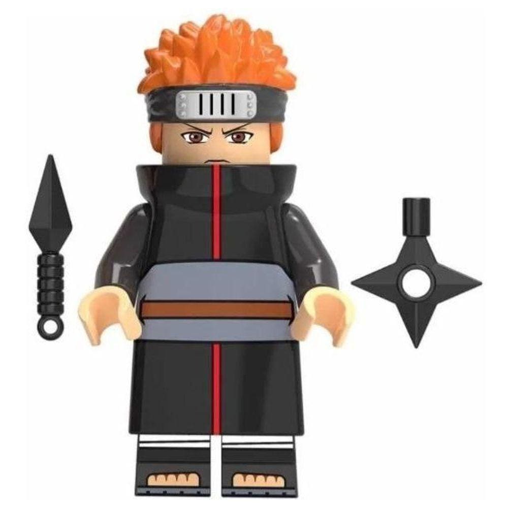 Boneco Blocos De Montar Yahiko Personagem Naruto
