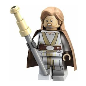 Boneco Luke Skywalker Capa Blocos De Montar Star Wars