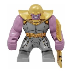 Boneco Big Blocos De Montar Thanos Vingadores Avengers