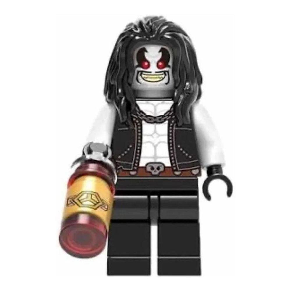 Boneco Blocos De Montar Lobo Super Vilão Superman Dc