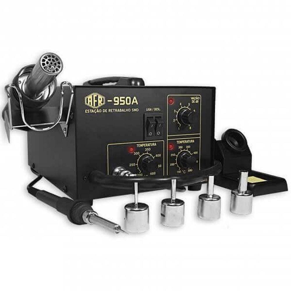 Afr Max 950A - Estacao De Retrabalho/Solda Dupla 127 Volts