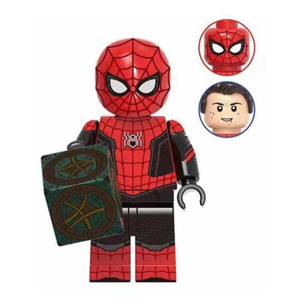 Boneco Blocos De Montar Homem Aranha Caixa Mágica Multiverso