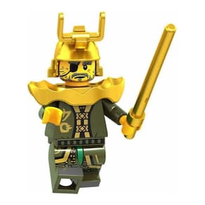 Boneco Blocos De Montar Hutchins Ninja Go Ninjago