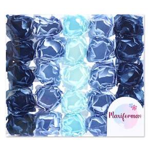 Forminha Para Doces Adelle - Azul Claro/Azul Escuro
