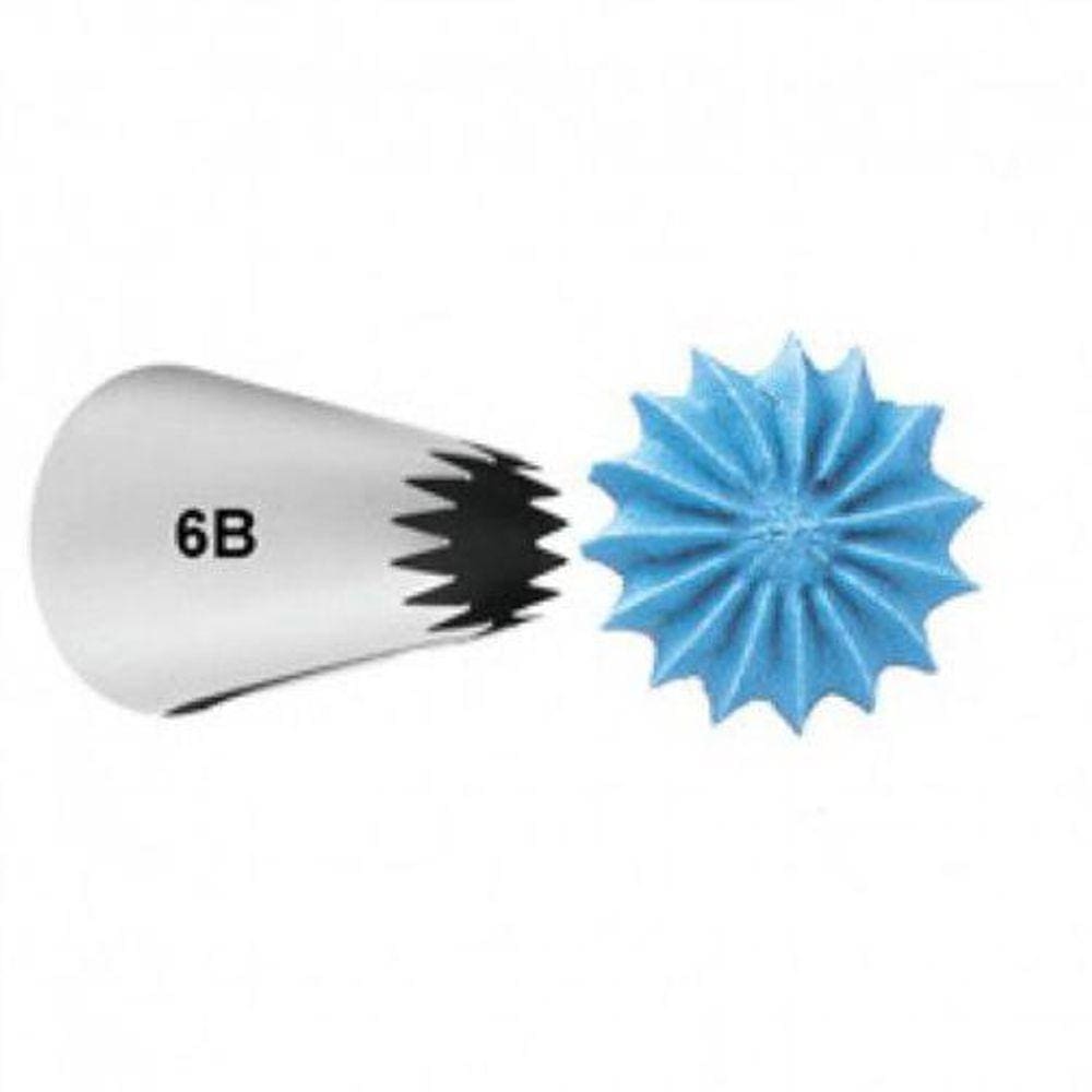 Bico De Confeitar Pitanga Aberta 6B Grande Wilton