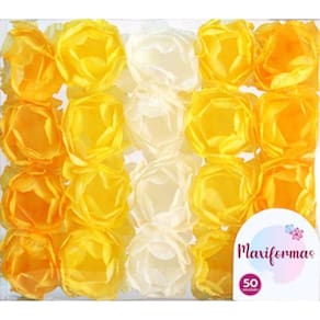 Forminha Para Doces Adelle - 20 unidades | Amarelo