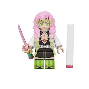 Boneco Blocos De Montar Demon Slayer Kanroji Mitsuri Anime