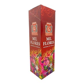 Incenso Mil Flores Guda Indiano 25 Caixas Com 7 Varetas