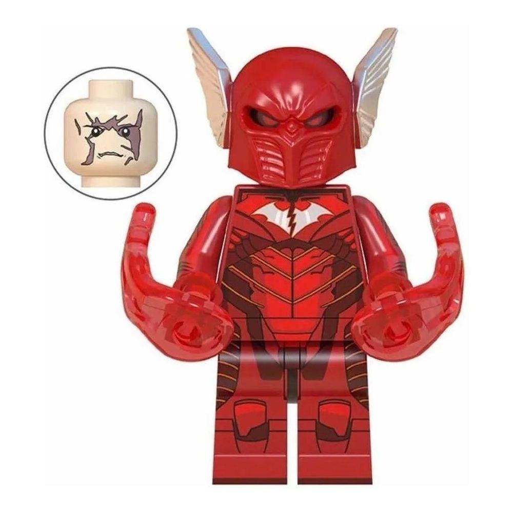 Boneco Blocos De Montar Batman Red Death Dark Nights