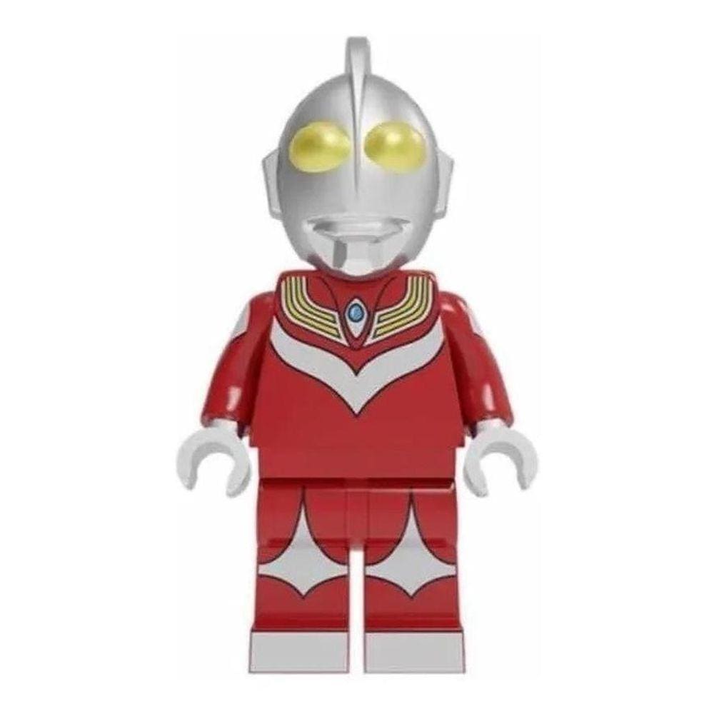 Boneco Blocos De Montar Ultraman Series Seven