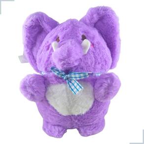 Elefante De Pelúcia Fofo E Macio 21Cm Presente