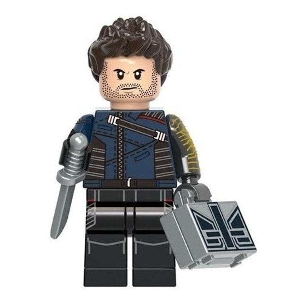 Blocos De Montar Falcão E Soldado Invernal Bucky