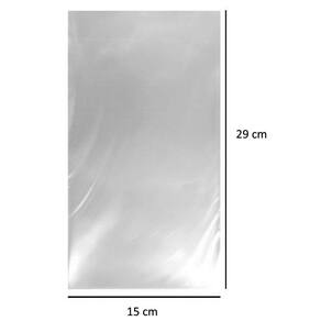 Saco Transparente 15X29 C/50 Unidades