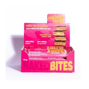 Wafer Chocolate Ao Leite Naked Nuts Cx C/12Un De 26G