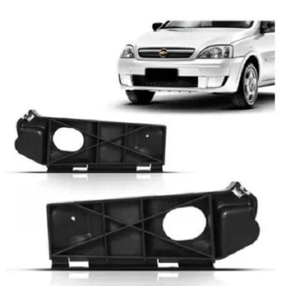 Par Guia Parachoque Corsa Hatch Sedan Montana 2002 A 2012