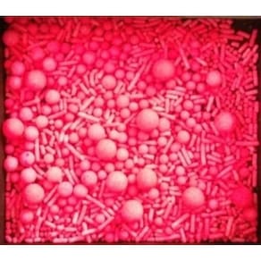 Confeito de Açúcar Sprinkles Pink Neon 529 Jady 50g