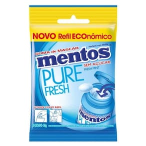 Mentos Pure Fresh Mint Refil 56G Perfetti