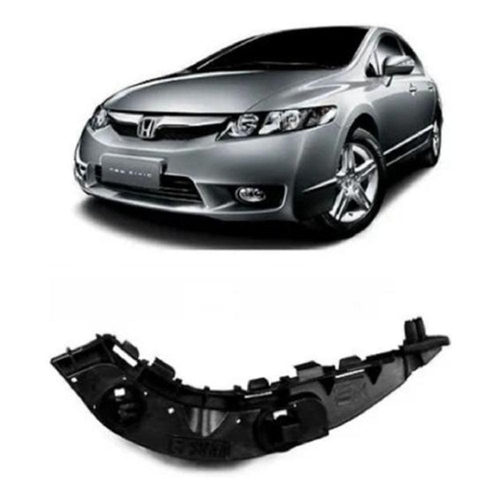 Guia Parachoque Dianteiro New Civic 2008 09 A 2011