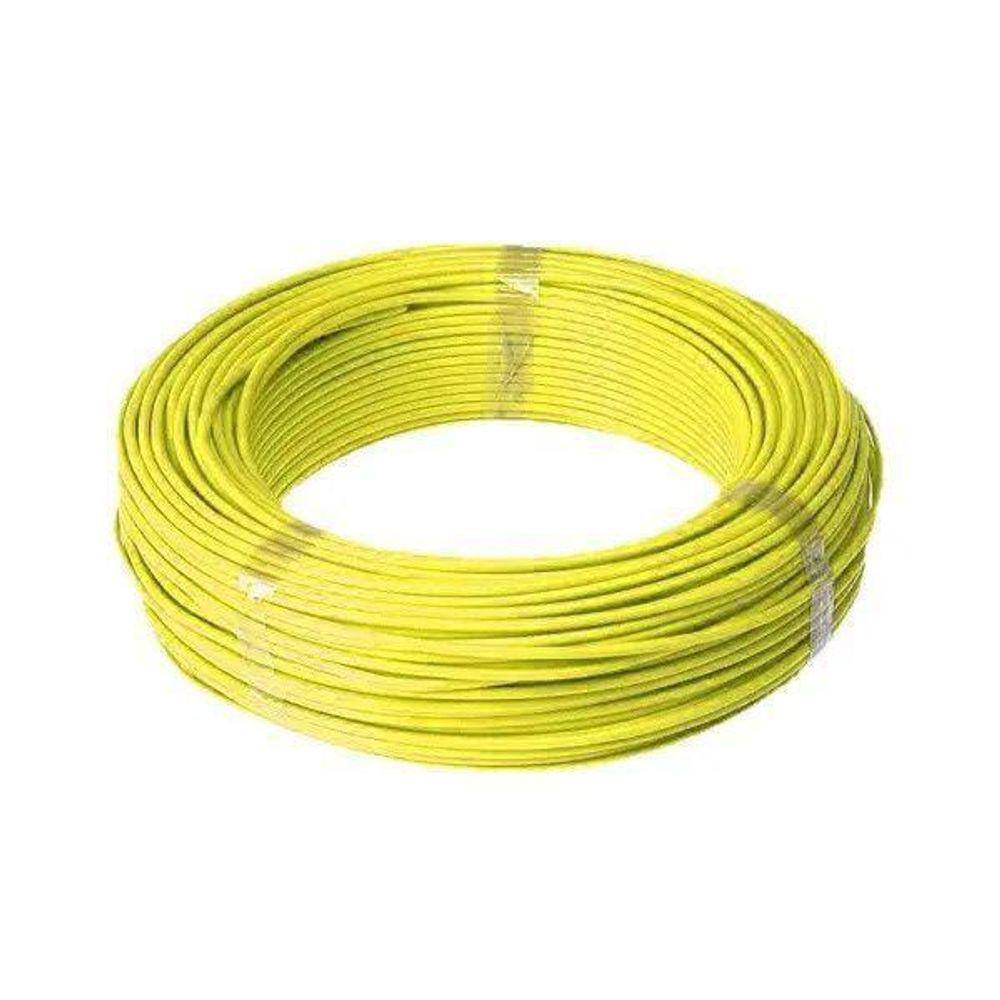 Cabo Flexível 6 Mm 40 Metros Amarelo