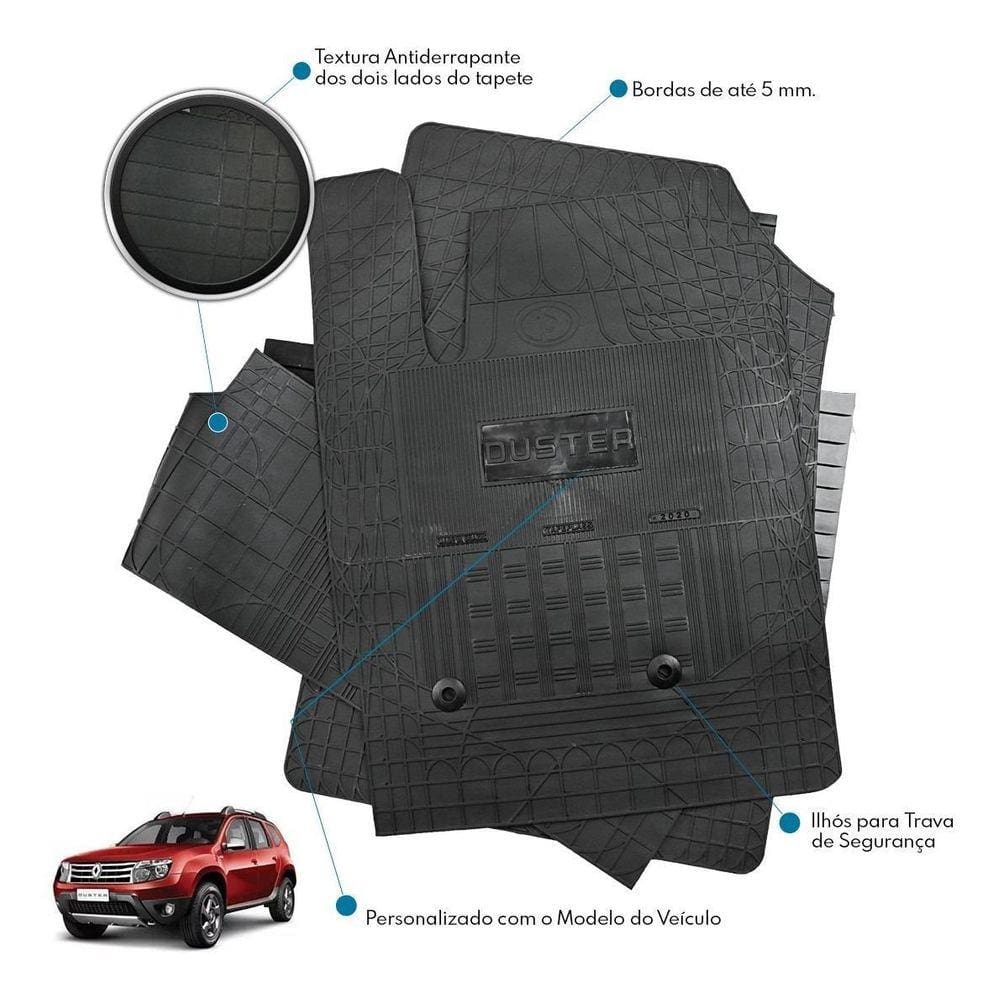 Jogo Tapete Interno Reforçado Renault Duster 2016 A 2020