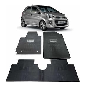 Jogo Tapete Interno Reforçado Picanto 2018 Em Diante Preto