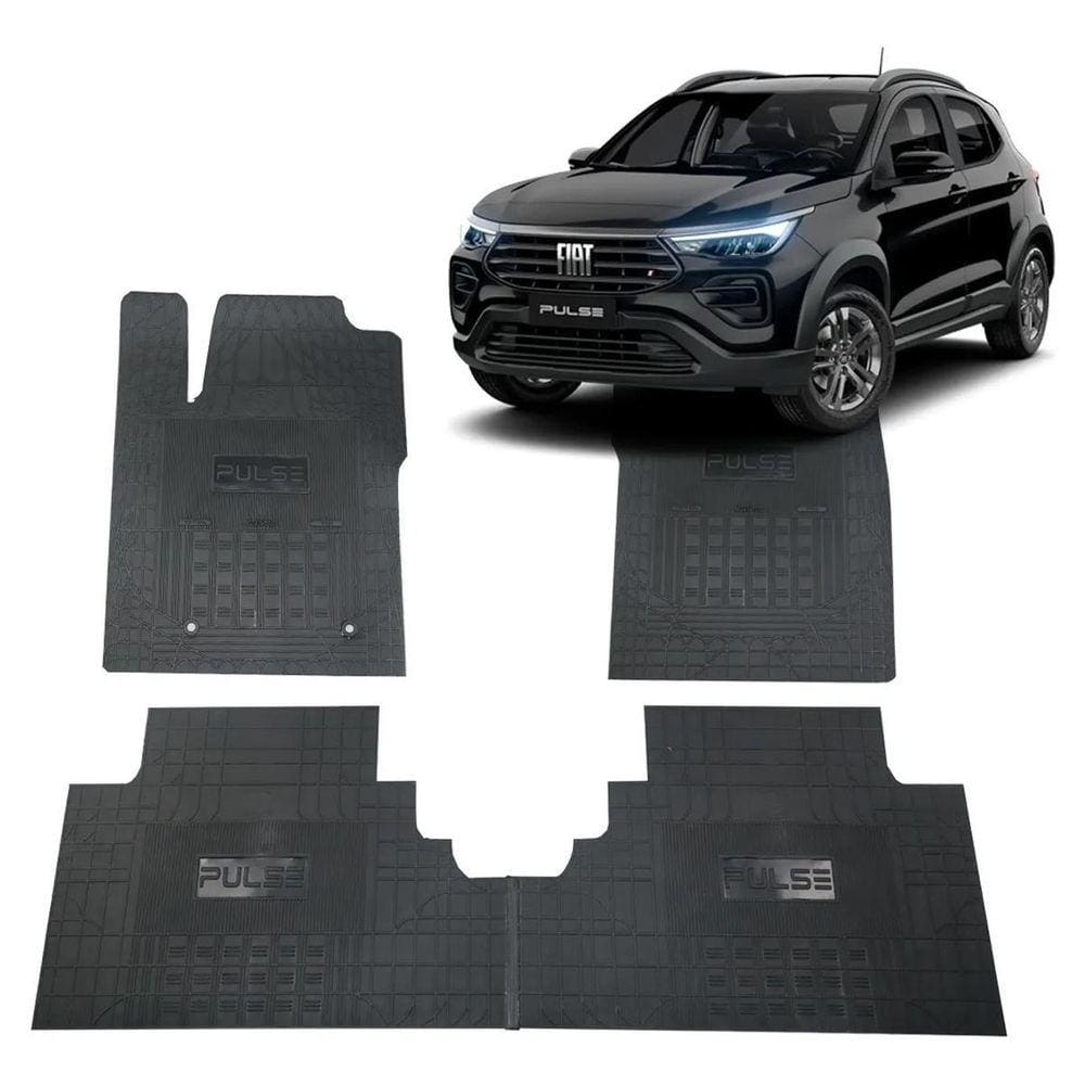 Jogo Tapete Interno Reforçado Fiat Pulse 2021 Em Diante