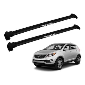 Rack Travessa Teto Kia Sportage 2012 Á 2016 Preto Preto