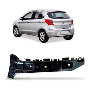 Guia Traseiro Ka 2015/2018 - Lado Esq. Preto - Ford Ka