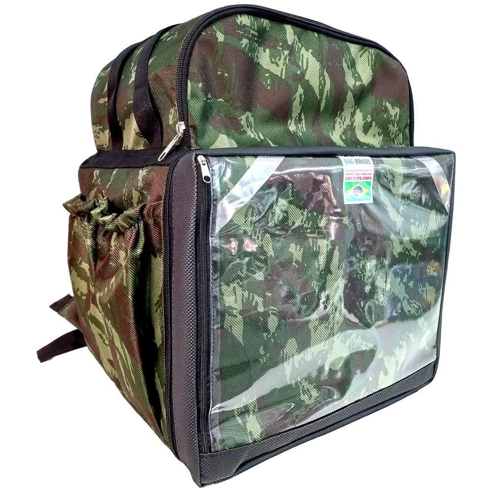 Mochila Bag Motoboy  Delivery  Reforçada - Camuflada