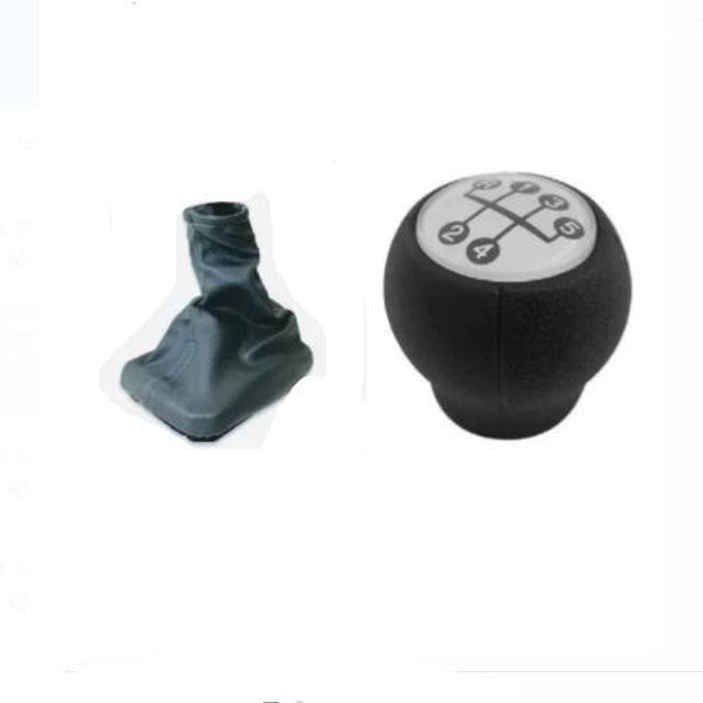Bola Manopla + Coifa Cinza Corsa Sedan Montana 200