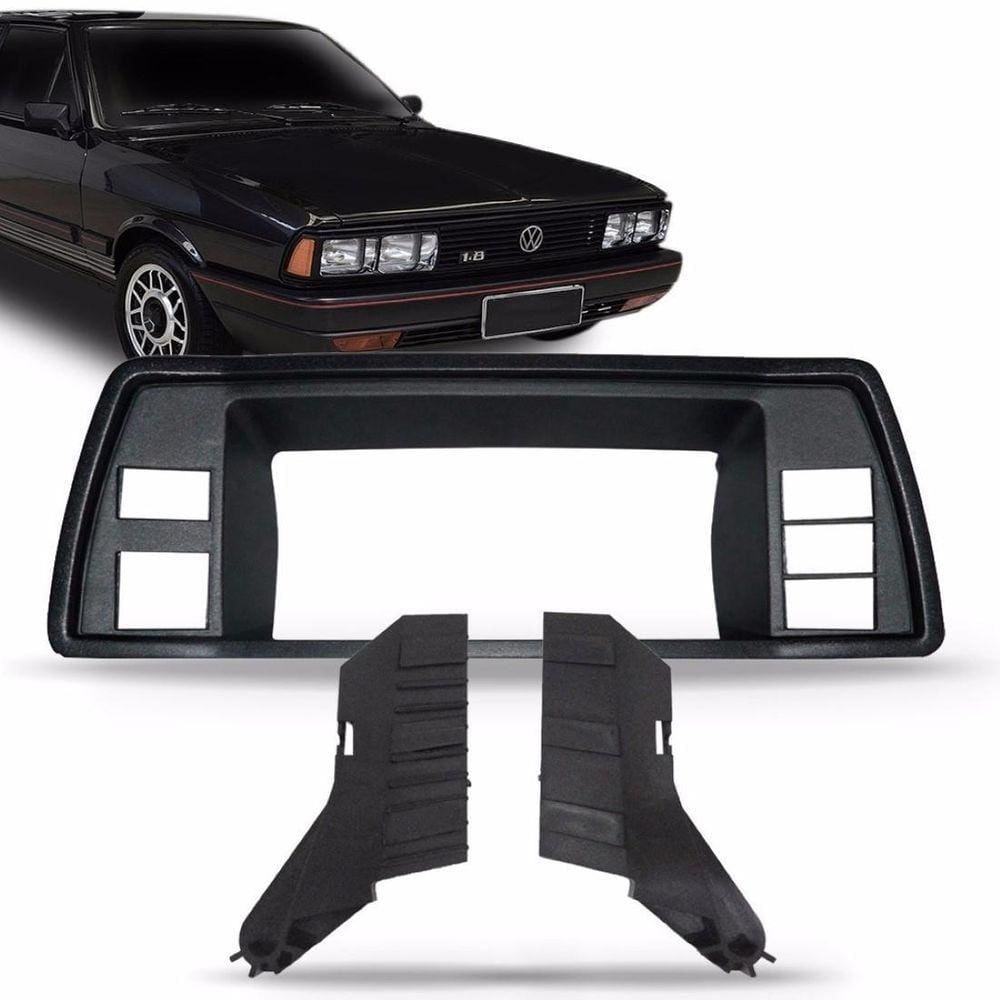 Moldura Velocímetro Painel Passat 1985 86 87 88 1989 - Preto