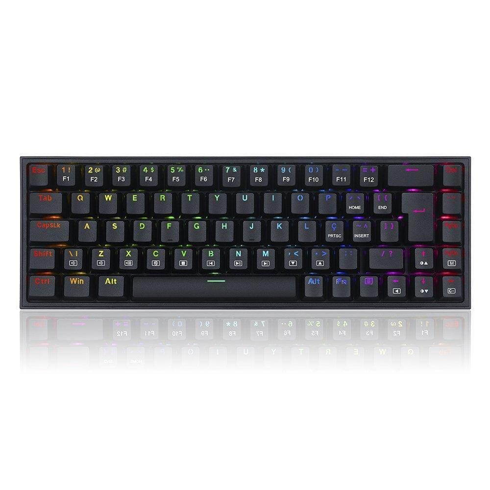 Teclado Gamer Redragon Castor Rgb K631 Switch Brown Abnt2
