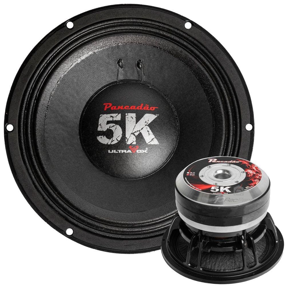 Alto Falante Ultravox 5K 12" Pancadão 5000W Rms 2 Ohms