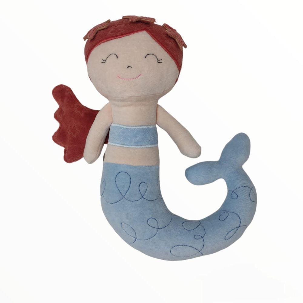 Boneca Pelúcia Sereia Athina Zip Toys