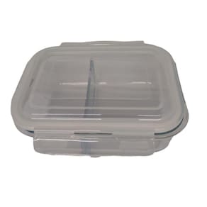 Pote Hermético Vidro Divisória 1040ml