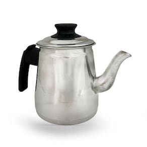 Bule Nº1 Alumínio Polido Multiuso 1 Litro Chá Café Com Alça