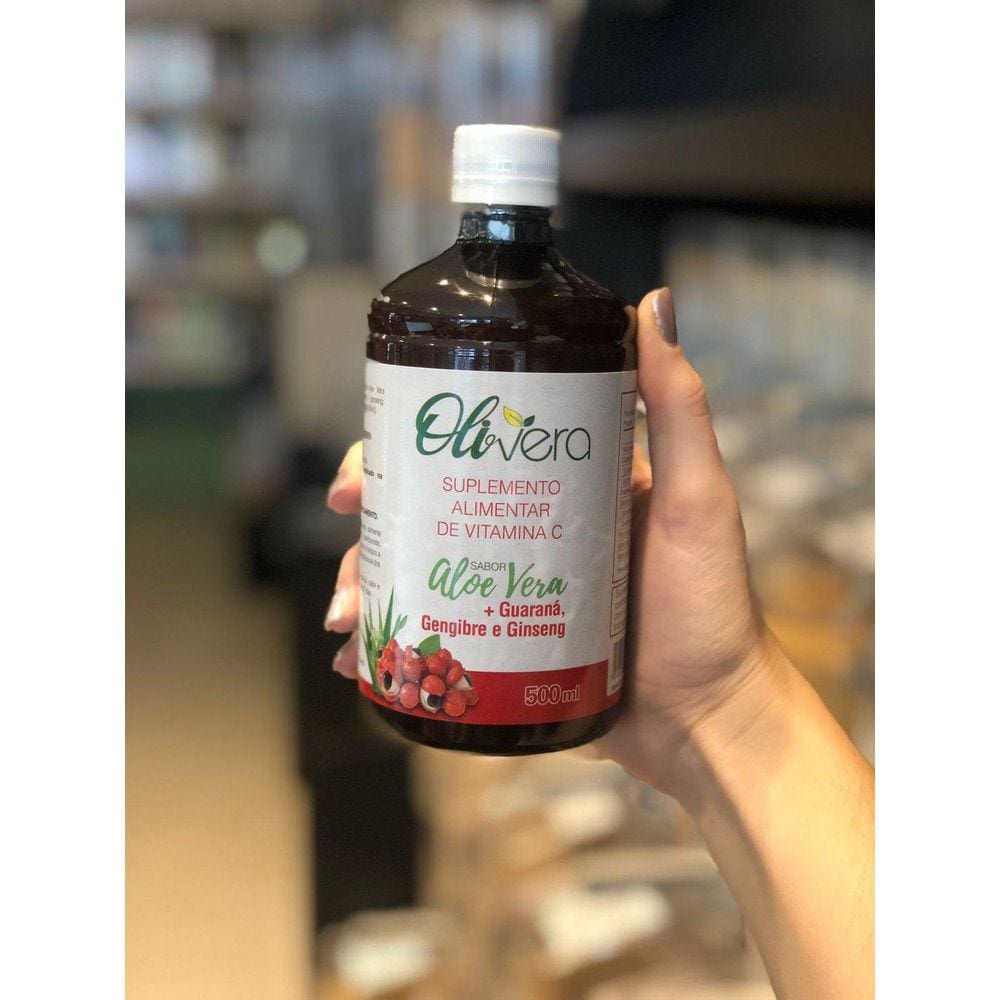 Chá Verde Aloe Vera e Guaraná - Antioxidante 500mL