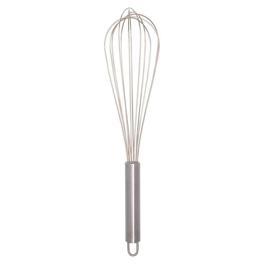 Batedor de Ovos e Massas Inox 27cm - Durável