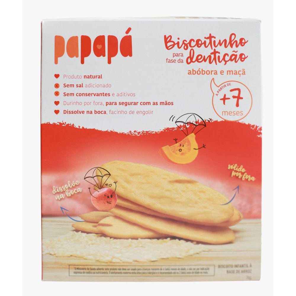 Biscoitinho Sabor Maçã E Abóbora